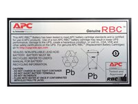 APC Replacement Battery Cartridge #110 - UPS akku - 1 x akku/paristo - Lyijyhappo - musta malleihin P/N: BE650G2-CP, BE650G2-FR, BE650G2-GR, BE650G2-IT, BE650G2-SP, BE650G2-UK, BR650MI APCRBC110