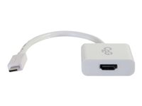 C2G USB 3.1 USB C to HDMI Audio/Video Adapter - USB Type C to HDMI White - Ulkoinen videoadapteri - USB 3.1 - HDMI - valkoinen 80516