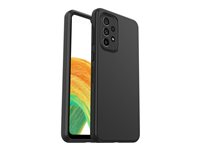 OtterBox React Series - Takakansi matkapuhelimelle - musta malleihin Samsung Galaxy A33 5G 77-86988