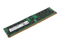Lenovo - DDR4 - moduuli - 64 Gt - DIMM 288 nastaa - 3200 MHz / PC4-25600 - 1.2 V - rekisteröity - ECC - vihreä malleihin ThinkStation P620 30E0, 30E1 4X71B67862