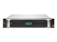 HPE Modular Smart Array 1060 16Gb Fibre Channel SFF Storage - Kiintolevyasemaryhmä - 0 Tt - 24 telineet (SAS-3) - 16Gb Fibre Channel (ulkoinen) - telineasennettava - 2U R0Q85B