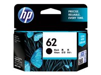 HP 62 - Musta - alkuperäinen - mustepatruuna malleihin ENVY 55XX, 56XX, 76XX; Officejet 200, 250, 57XX, 8040 C2P04AE#UUS