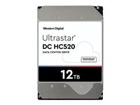 WD Ultrastar DC HC520 HUH721212ALE600 - Kiintolevyasema - 12 Tt - sisäinen - 3.5" - SATA 6Gb/s - 7200 kierrosta/min - puskuri: 256 Mt 0F30144