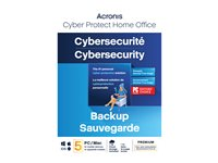 Acronis Cyber Protect Home Office Premium - Tilauslisenssi (1 vuosi) - 5 tietokonetta, 1 Tt pilvitallennustila, rajaton määrä mobiililaitteita - lataus - Win, Mac, Android, iOS HORASHLOS