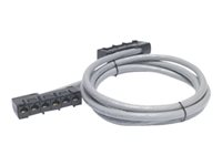 APC Data Distribution Cable - Verkon kaapeli - TAA-yhdenmukainen - RJ-45 (naaras) to RJ-45 (naaras) - 8.8 m - UTP - CAT 5e - harmaa DDCC5E-029