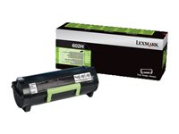 Lexmark 602H - Tuottoisa - musta - alkuperäinen - väriainekasetti Lexmark Corporate malleihin Lexmark MX310, MX410, MX510, MX511, MX611 60F2H0E