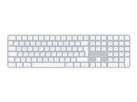Apple Magic Keyboard with Touch ID and Numeric Keypad - Näppäimistö - Bluetooth, USB-C - QWERTY - Iso-Britannia MK2C3B/A
