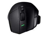 Logitech G G502 X LIGHTSPEED - Hiiri - optinen - 8 painiketta - langaton - 2.4 GHz - USB Logitech LIGHTSPEED receiver - musta 910-006181