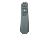 Targus Control Plus Dual Mode Antimicrobial Presenter with Laser - Kauko-ohjauksen kuvaus - RF - harmaa AMP06704AMGL