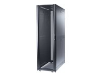APC NetShelter SX Enclosure with Roof and Sides - Teline - musta - 42U - 19" AR3300