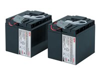 APC Replacement Battery Cartridge #55 - UPS akku - Lyijyhappo - 2-kennoinen - musta malleihin P/N: SMT2200C, SMT2200I-AR, SMT2200IC, SMT3000C, SMT3000I-AR, SMT3000IC, SUA3000I-IN RBC55