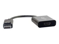 C2G DisplayPort to HDMI Active Adapter 4K UHD - Video Converter - Black - Näyttösovitin - DisplayPort uros to HDMI naaras - kolminkertaisesti suojattu - musta - 4K-tuki 84306