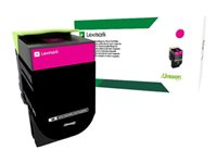 Lexmark 702XM - Erittäin tuottoisa - magenta - alkuperäinen - väriainekasetti LCCP, LRP malleihin Lexmark CS510de, CS510dte 70C2XM0