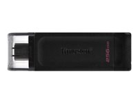 Kingston DataTraveler 70 - USB Flash-asema - 256 Gt - USB-C 3.2 Gen 1 DT70/256GB