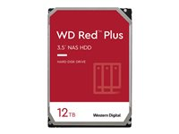 WD Red Plus WD120EFAX - Kiintolevyasema - 12 Tt - sisäinen - 3.5" - SATA 6Gb/s - 5400 kierrosta/min WD120EFAX