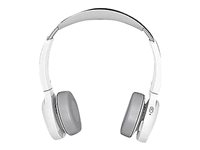 Cisco Headset 730 - Kuuloke + mikrofoni - korvien päällä - Bluetooth - langaton - aktiivinen melunpoisto - platina - sekä latausalusta malleihin Cisco DX70, DX80; IP DECT Phone 6825; IP Phone 88XX; Unified Wireless IP Phone 8821 HS-WL-730-BUNAS-P