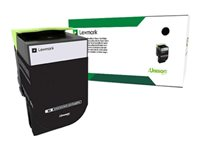 Lexmark 702HK - Tuottoisa - musta - alkuperäinen - väriainekasetti LCCP, LRP malleihin Lexmark CS310dn, CS310n, CS410dn, CS410dtn, CS410n, CS510de, CS510dte 70C2HK0