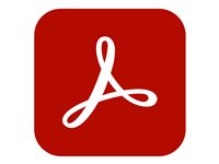 Adobe Acrobat Pro for enterprise - Feature Restricted Licensing Subscription Renewal - 1 käyttäjä - GOV - Value Incentive Plan - Taso 1 (1-9) - Win, Mac - EU English 65300484BC01A12