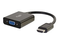 C2G HDMI to VGA Adapter - HDMI to VGA Converter - M/F - Videomuunnin - HDMI - VGA - musta 41350