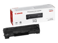 Canon 712 - Musta - alkuperäinen - väriainekasetti malleihin i-SENSYS LBP3010, LBP3100 1870B002