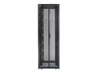 APC NetShelter SX Enclosure - Teline kaappi - ilman sivuja - musta - 42U - 19" AR3150X609