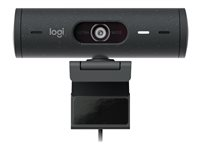 Logitech BRIO 500 - Verkkokamera - väri - 1920 x 1080 - 720p, 1080p - audio - USB-C 960-001422