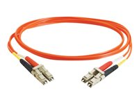 C2G LC-LC 50/125 OM2 Duplex Multimode PVC Fiber Optic Cable (LSZH) - Verkkokaapeli - monimuoto LC (uros) to monimuoto LC (uros) - 20 m - kuituoptinen - kaksipuolinen (duplex) - 50 / 125 micron - OM2 - ei sisällä halogeenia - oranssi 85502