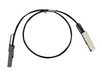 Cisco 40GBASE-CR4 Passive Copper Cable - Suorakytkentäkaapeli - QSFP+ to QSFP+ - 3 m - kaksoisakselinen - oranssi malleihin Catalyst 3016; Nexus 3016, 3064-E, 3064PQ, 3064-X QSFP-H40G-CU3M=