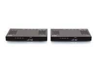 C2G HDMI HDBaseT + RS232 and IR over Cat Extender Box Transmitter to Box Receiver (18Gbps) - 4K 60Hz - Laajennin video/audio/sarja - HDMI, HDBaseT - kautta CAT 6a - jopa 100 m C2G30026