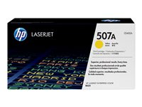 HP 507A - Keltainen - alkuperäinen - LaserJet - väriainekasetti (CE402A) malleihin Color LaserJet Enterprise MFP M575; LaserJet Enterprise Flow MFP M575 CE402A