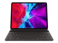 Apple Smart - Näppäimistö- ja kalvokotelo - Apple Smart connector - QWERTY - Kansainvälinen englanti malleihin 12.9-inch iPad Pro (3. sukupolvi, 4. sukupolvi, 5th generation, 6. sukupolvi) MXNL2Z/A