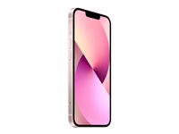 Apple iPhone 13 - 5G älypuhelin - Kaksois-SIM / sisäinen muisti 128 Gt - OLED-näyttö - 6.1" - 2532 x 1170 pikseliä - 2 takakameraa 12 MP, 12 MP - front camera 12 MP - vaaleanpunainen MLPH3KG/A