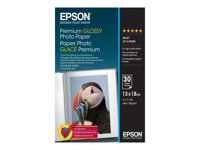 Epson Premium Glossy Photo Paper - Kiiltävä - 130 x 180 mm - 255 g/m² - 30 arkki (arkit) valokuvapaperi malleihin EcoTank ET-1810, 2810, 2811, 2814, 2815, 2820, 2825, 2826, 2850, 2851, 2856, 4800, 4850 C13S042154