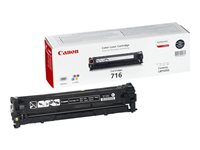 Canon 716 Black - Musta - alkuperäinen - väriainekasetti malleihin i-SENSYS LBP5050, LBP5050N, MF8030CN, MF8040Cn, MF8050CN, MF8080Cw 1980B002
