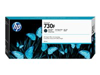 HP 730F - 300 ml - suuri kapasiteetti - mattamusta - alkuperäinen - DesignJet - mustepatruuna malleihin DesignJet SD Pro MFP, T1600, T1600dr, T1700, T1700dr, T1708, T1708dr, T2600, T2600dr 1XB30A