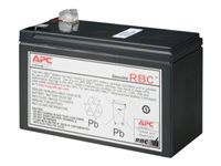 APC Replacement Battery Cartridge #164 - UPS akku - 1 x akku/paristo - Lyijyhappo - 128 Wh - musta malleihin Back-UPS Pro BR900MI APCRBC164