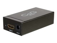 C2G HDMI to DisplayPort Converter - Videomuunnin - HDMI - DisplayPort - musta 81698