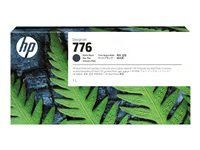 HP 776 - 1 L - suuri kapasiteetti - mattamusta - alkuperäinen - DesignJet - mustepatruuna malleihin DesignJet Z9+ Pro 1XB12A