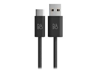Bang & Olufsen - Kaapeli vain latausta varten - USB uros to USB-C uros - musta 1266300