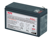 APC Replacement Battery Cartridge #106 - UPS akku - 1 x akku/paristo - Lyijyhappo - musta malleihin P/N: BE400-CP, BE400-IT, BE400-KR, BE400-RS, BE400-SP, BE400-UK, BGE90M, BGE90M-CA APCRBC106