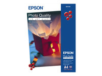 Epson Photo Quality Ink Jet Paper - Matta - päällystetty - puhdas valkoinen - A4 (210 x 297 mm) - 102 g/m² - 100 arkki (arkit) paperi malleihin EcoTank ET-2810, 2815, 2825, 2826, 2850, 2851, 2856, 4800, 4850; SureColor SC-P700, P900 C13S041061