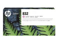 HP 832 - 1 L - magenta - alkuperäinen - Latex - mustepatruuna malleihin Latex 630 W, 630 W Print and Cut Plus Solution, 700, 700 W, 800, 800 W 4UV77A