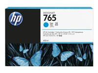 HP 765 - 400 ml - sinivihreä - alkuperäinen - mustepatruuna malleihin DesignJet T7200 Production Printer F9J52A