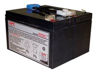 APC Replacement Battery Cartridge #142 - UPS akku - 1 x akku/paristo - Lyijyhappo - 216 Wh malleihin P/N: SMC1000, SMC1000-BR, SMC1000C, SMC1000I, SMC1000IC, SMC1000TW APCRBC142