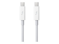Apple - Thunderbolt-kaapeli - Mini DisplayPort (uros) to Mini DisplayPort (uros) - 2 m - valkoinen MD861ZM/A