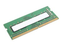 Lenovo - DDR4 - moduuli - 16 Gt - SO-DIMM 260-pin - 3200 MHz / PC4-25600 - puskuroimaton - non-ECC - Campus malleihin K14 Gen 1; ThinkBook 14 G5 IRL; ThinkCentre M90q Gen 2; ThinkPad E14 Gen 3; E14 Gen 5 4X71D09534