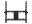 Multibrackets M Universal Tilt Wallmount Medium - Koukku - musta -näytön koko: 32"-55" - seinään asennettava