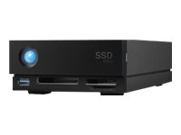 LaCie 1big Dock SSD Pro STHW2000800 - Kiintolevyasemaryhmä - 2 Tt - 1 telineet - SSD 2 Tt x 1 - Thunderbolt 3, USB 3.1 (ulkoinen) - sekä 5 vuoden tietojen palautuksen huoltosuunnitelma STHW2000800