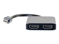 C2G Mini DisplayPort 1.2 to Dual HDMI MST Hub - Video/audiojaotin - 2 x HDMI - työpöytä 84292