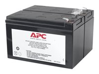 APC Replacement Battery Cartridge #113 - UPS akku - 1 x akku/paristo - Lyijyhappo - musta malleihin Back-UPS RS 1100 APCRBC113